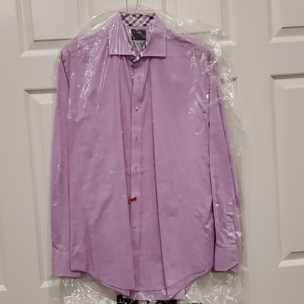 Thomas Dean dress shirt size L